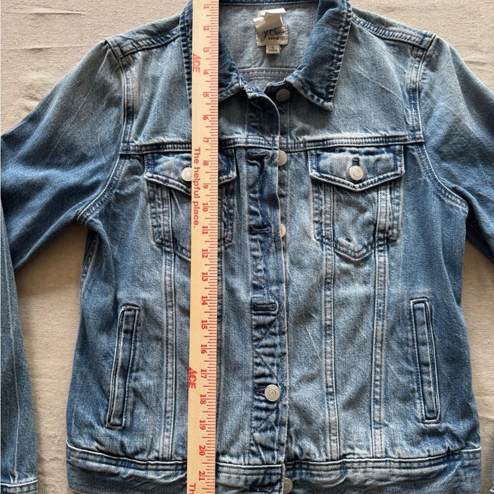 J. Crew Light Blue Denim Jacket - Picture 5 of 10